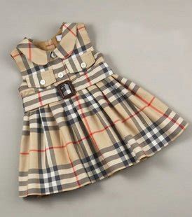 robe bebe fille imitation burberry